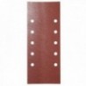 Lixando com velcro 115x280 mm. Com 120 orifícios de grãos (10 peças)