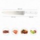 Cuchillo Husky Cocina 20 cm. Hoja Acero Inoxidable, Cuchillo Carne, Cuchillo Pescado, Cuchillo Chef, Mango Ergonomico Blanco