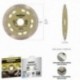 Diâmante Disco Ø 115 mm. Materiais de última geração. Segmento de 10 mm.