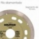 Diâmante Disco Ø 115 mm. Materiais de última geração. Segmento de 10 mm.