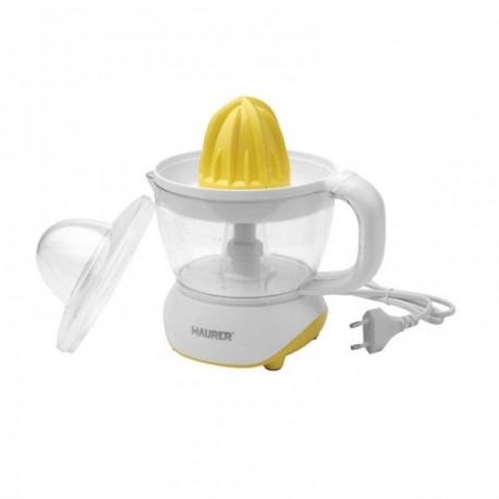 Squeezer de laranja elétrico 25 watts. Capacidade de 700 ml. NAJAS de ensino seguro, cliente de frutas