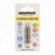 Puntas Destornillador Largo Plano 3 mm. (2 Piezas). Acero S2 al Cromo Vanadio. Puntas Hexagonales, Destorpuntas,