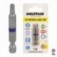 Puntas Largas Destornillador Torx T25 (2 Piezas). Acero S2 al Cromo Vanadio. Puntas Hexagonales, Destorpuntas,