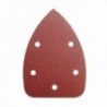 Areia Delta de velcro doce 140x100 mm. Com orifícios de grão 40 (10 peças)