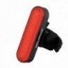 LED traseiro LED para bicicleta / scooter 100 Luxos (4 modos) Bateria recarregável USB