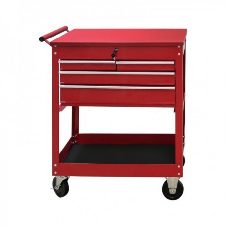 Metal Tools Cart 86x44x99 cm. Com 4 gavetas e 2 bandejas