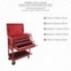 Metal Tools Cart 86x44x99 cm. Com 4 gavetas e 2 bandejas