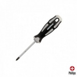 Phillips Steel S2 Cabeças Sece Mango Bimaterial. PH 1 x Ø 5,0 x 75 mm Medida. DIN5262.