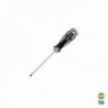 Chave de fenda aço de aço s2 manga bimaterial tpr. Meça 0,8 x Ø 4,0 x 100 mm. DIN5265