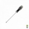 Chave de fenda aço de aço s2 manga bimaterial tpr. Medida 1,0 x Ø 5,5 x 150 mm. DIN5265