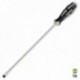 Chave de fenda aço de aço s2 manga bimaterial tpr. Medida 1,6 x Ø 9,0 x 300 mm. DIN5265