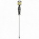 Chave de fenda aço de aço s2 manga bimaterial tpr. Medida 1,6 x Ø 9,0 x 300 mm. DIN5265