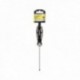 Destornillador Plano Vaciado Acero S2 Mango TPR Bimaterial. Medida 0,8 x Ø 4,0 x 100 mm. DIN5265