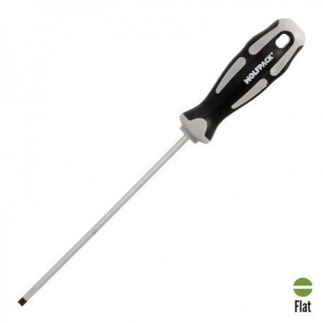 Plano vazio Clather Steel S2 Mango TPR Bimaterial. Meça 1,0 x Ø 5,0 x 150 mm. DIN5265