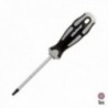 Torx Torx Torx Aço S2 Mango Bimaterial TPR. Meça T20 X Ø 5,0 x 75 mm.