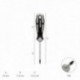 Torx Torx Torx Aço S2 Mango Bimaterial TPR. Meça T20 X Ø 5,0 x 75 mm.