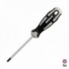 Torx Torx Torx Aço S2 Mango Bimaterial TPR. Meça T27 X Ø 6,0 x 100 mm.