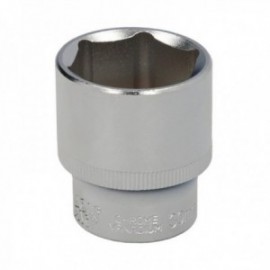 1/2 "Vaso hexagonal de 30 mm. Perfil de 6 anos. Vanadio Chrome Steel, bordas redondas