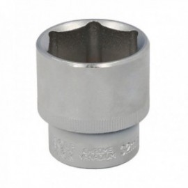 1/2 "de vaso hexagonal de 32 mm. Perfil de 6 anos. Vanadio Chrome Steel, bordas redondas