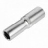 Chave de vidro hexagonal de 1/2 "17 mm. Perfil de 6 anos. Vanadio Chrome Steel, bordas redondas