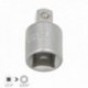 Adaptador Reductor 1/2" Hembra A 3/8" Macho Acero Cromo Vanadio, Aristas Redondas, Reductor Carraca,