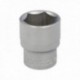 Chave de vidro hexagonal de 1/2 "23 mm. Perfil de 6 anos. Vanadio Chrome Steel, bordas redondas