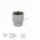 1/2 "Vaso de 26 mm hexagonal de 26 mm. Perfil de 6 anos. Vanadio Chrome Steel, bordas redondas