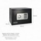 Caja Fuerte Sobreponer Electrica 35x25x25 cm.
