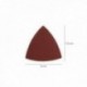 Lixa triangular para ferramenta multifuncional. 20 pacote de lixa