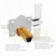 FAC 946-RP/80 Gold Dorado Antibumping Security Lock