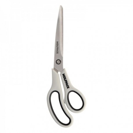 Tesoura multi -fins de aço inoxidável 9,5 " / 240 mm. Folhas de aço inoxidável, alça confortável e macia