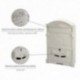 Blanco Palace Bill Aluminium Garden 255 x 410 x 90 mm.