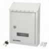 Caixa de correio externa 205 x 300 x 70 mm. Branco