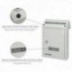Buzon Exterior 205 x 300 x 70 mm. Blanco