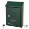 Caixa de correio externa 205 x 300 x 70 mm. Verde
