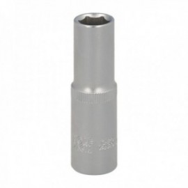 Chave de vidro hexagonal de 1/2 "13 mm. Perfil de 6 anos. Vanadio Chrome Steel, bordas redondas