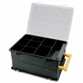 Organizador duplo Malestin 18 Compartimentos 242x188x120 mm.