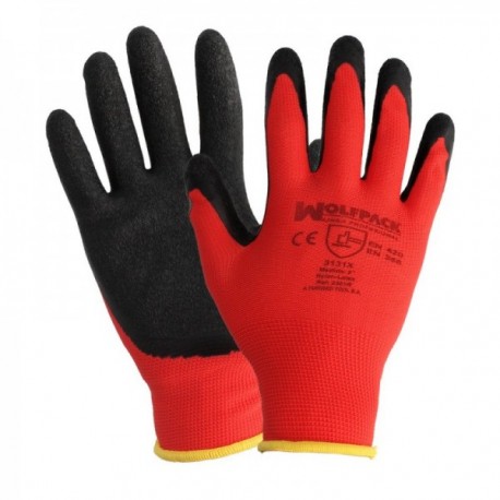 Luvas de Latex / Nylon Gripflex Tamanho 11 "