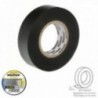Fita isolante profissional preta 0,15 mm. Largura 19 mm. Role as ladrilhos elétricos de 25 metros, fita isolante de cabos