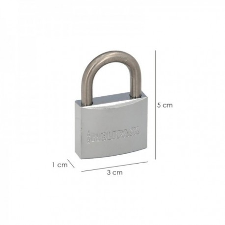 Candado Inoxidable Arco Normal 30mm.