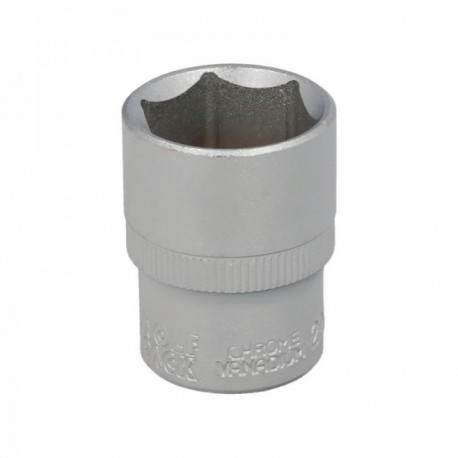 Navio hexagonal de 1/2 "22 mm. Perfil de 6 anos. Vanadio Chrome Steel, bordas redondas