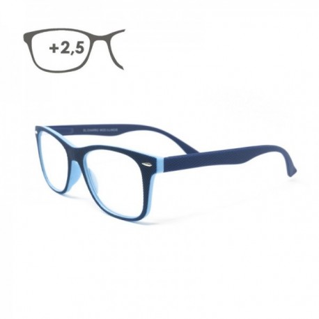 Gafas Lectura Illinois Azules. Aumento +2,5 Gafas De Vista, Gafas De Aumento, Gafas Visión Borrosa