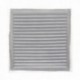 Grade de ventilação de alumínio com rede de mosquito parafusada de 200 x 200 mm. Cor branca