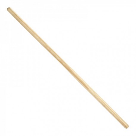 Mango Madera Para Cepillo Barrendero Rosca 1200 x Ø 28 mm.