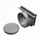 Tampa da garagem com Ø 110 mm.
