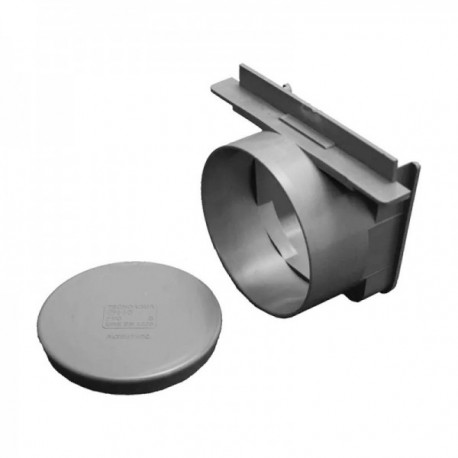 Tampa da garagem com Ø 110 mm.