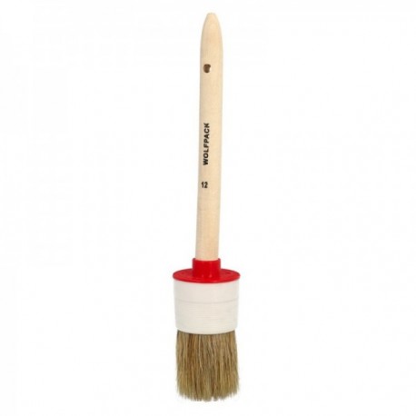 Brocha Brico Redonda Cerda Blanca Nº12