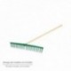 Ancinho de polipropileno 20 pues profissional 63 cm. Gardin Rake, Azela, lençóis, folhas de jardim,