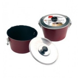 FLANERO CON TAPA INOX Y CIERRE VENUS DE IBILI 20 CM