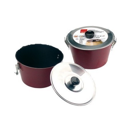 FLANERO CON TAPA INOX Y CIERRE VENUS DE IBILI 20 CM